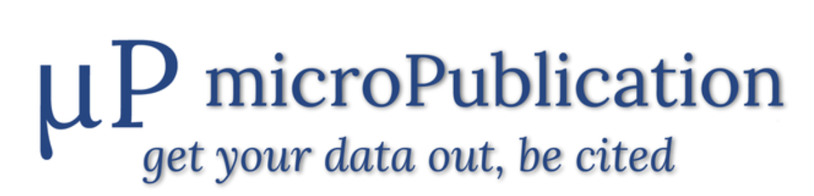 microPublication Biology – get your data out, be cited